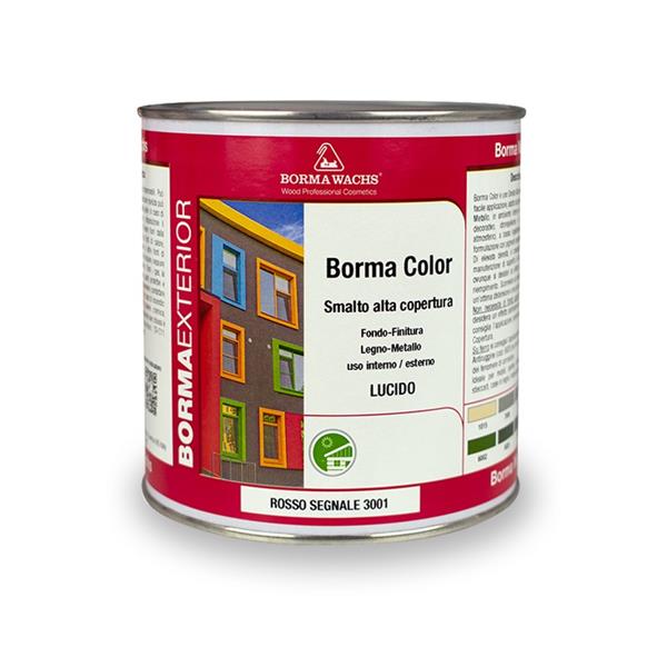 SMALTO OPACO BORMA NERO 9005 0,750LT