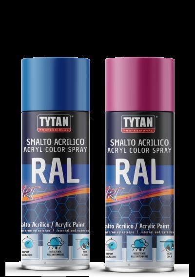 SPRAY TYTAN ROSSO TRAFF. RAL3020 400ML