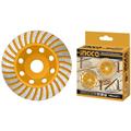 DISCO SEGM. TURBO A TAZZA 125 MM INGCO
