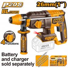 MARTELLO DEMOLITORE 26MM 20V S/BATTERIA INGCO