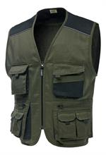 GILET MULTITASCHE VERDE LOGICA