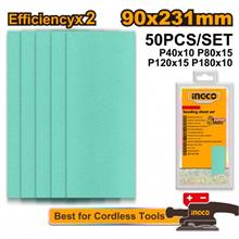 SET 50 DISCHI CARTA ABR MM 90X231 INGCO