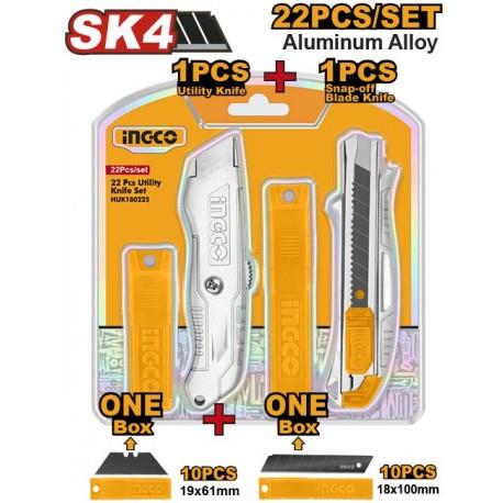 KIT 2 CUTTER ALL INGCO + 20 LAME