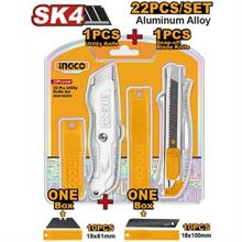 KIT 2 CUTTER ALL INGCO + 20 LAME