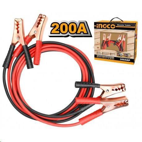 CAVI BATTERIA AUTO 200A 2,5MT INGCO